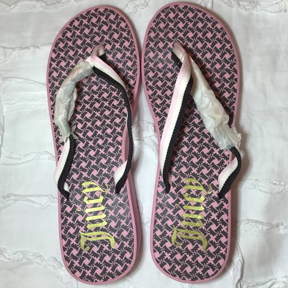 NEW Juicy Couture platform sandals size 10